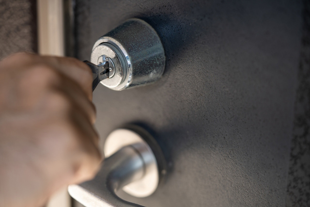 シリンダーキー　ホテル　鍵