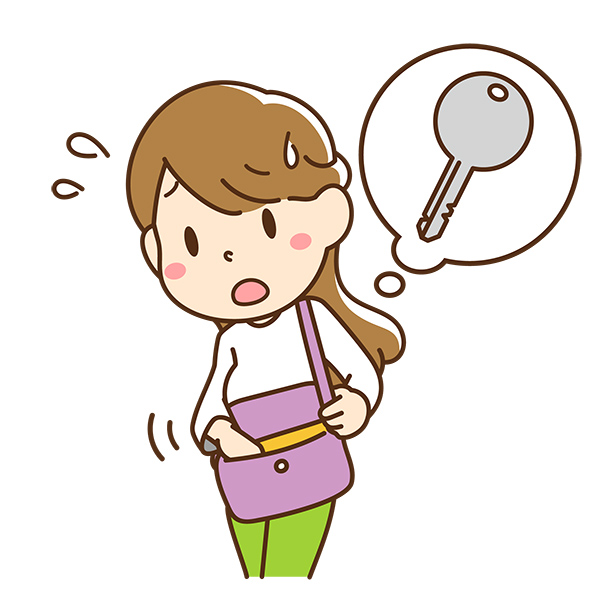 カギ紛失　ホテル　旅館